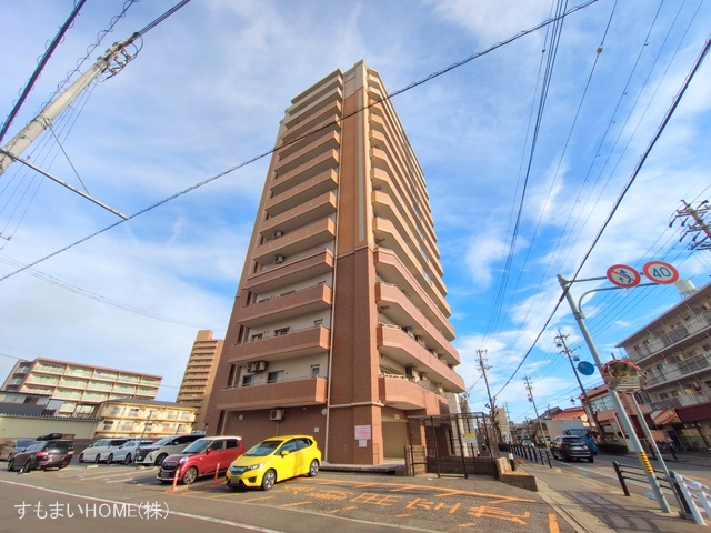 愛知県安城市桜町のマンション『レゾンシティ安城桜町』外観写真 2024年12月24日撮影