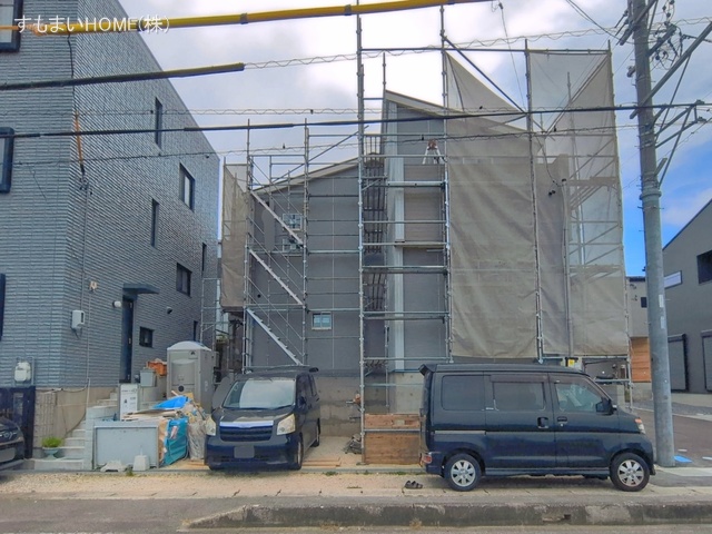 愛知県豊田市桝塚西町南山の新築戸建てシート写真 2026年5月18日撮影