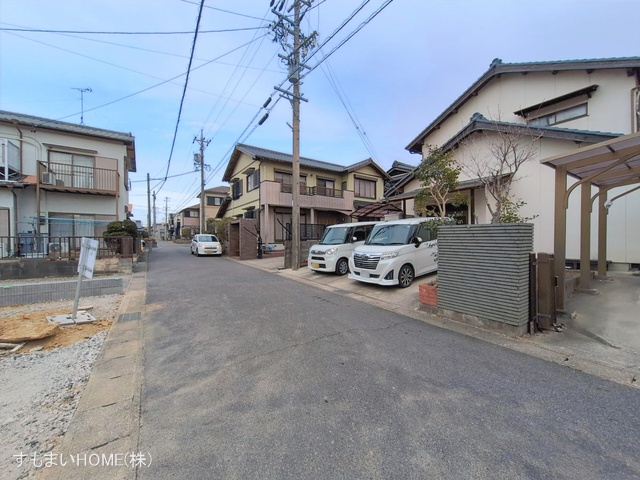 愛知県豊田市井上町4丁目の新築戸建て更地・土地写真 2026年2月19日撮影