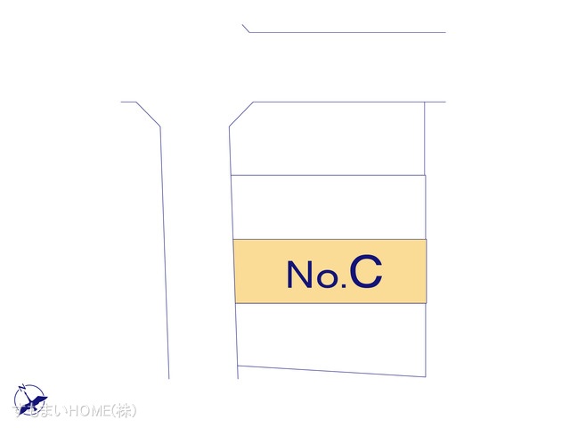 愛知県安城市百石町２丁目の新築戸建て全体区画図 ※図面と異なる場合は現況を優先