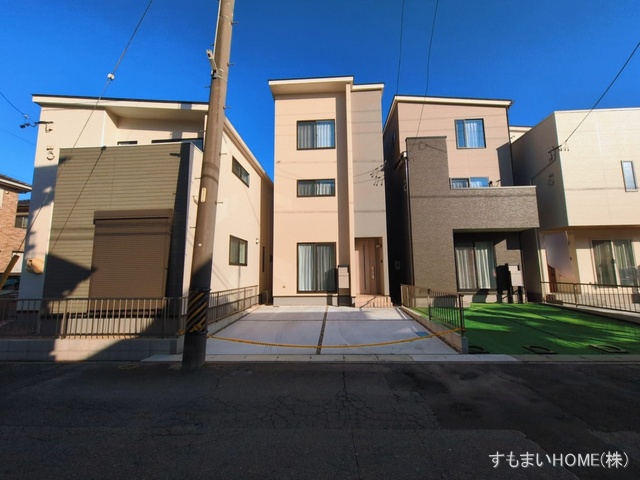 愛知県安城市百石町2丁目の新築戸建て完成写真 2026年3月18日撮影