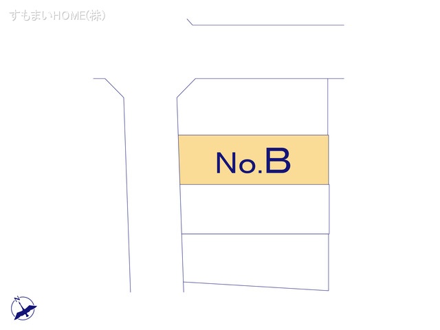 愛知県安城市百石町2丁目の新築戸建て全体区画図 ※図面と異なる場合は現況を優先