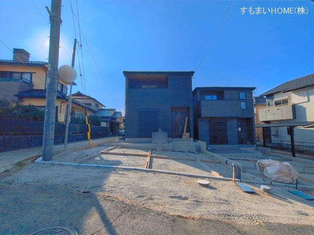 愛知県豊田市新町3丁目の新築戸建て外構写真 2026年7月19日撮影