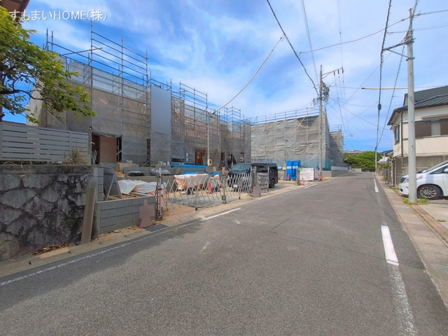 愛知県豊田市高美町5丁目の新築戸建て上棟写真 2026年5月18日撮影