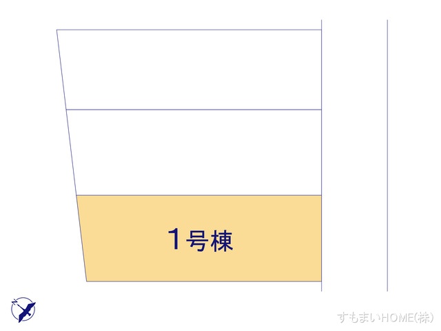 愛知県豊田市高美町５丁目の新築戸建て全体区画図 ※図面と異なる場合は現況を優先