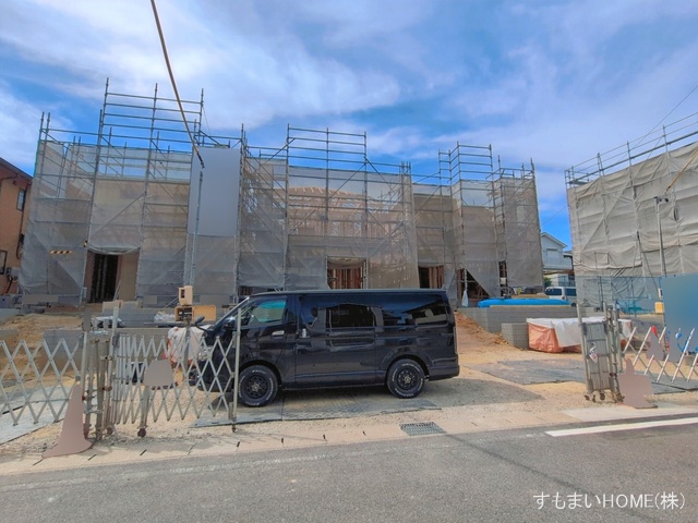 愛知県豊田市高美町5丁目の新築戸建て上棟写真 2026年5月18日撮影