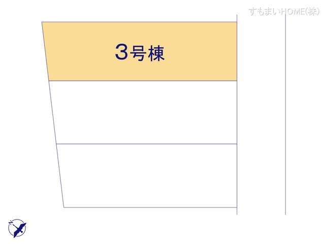 愛知県豊田市高美町5丁目の新築戸建て全体区画図 ※図面と異なる場合は現況を優先