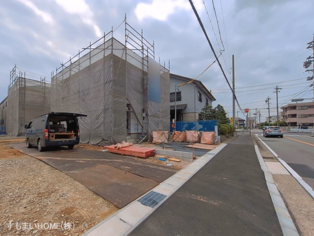 愛知県安城市美園町1丁目の新築戸建てシート写真 2026年7月7日撮影