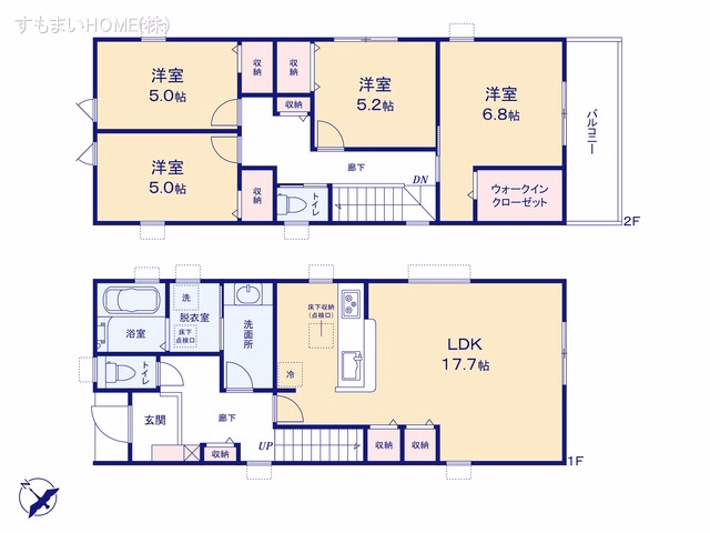 豊田市御船町大釜(戸建)04 間取図