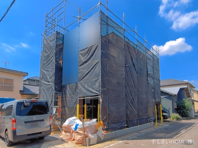 愛知県豊田市青木町2丁目の新築戸建て上棟写真 2026年7月19日撮影