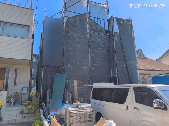 愛知県豊田市美里3丁目の新築戸建てシート写真 2026年7月8日撮影