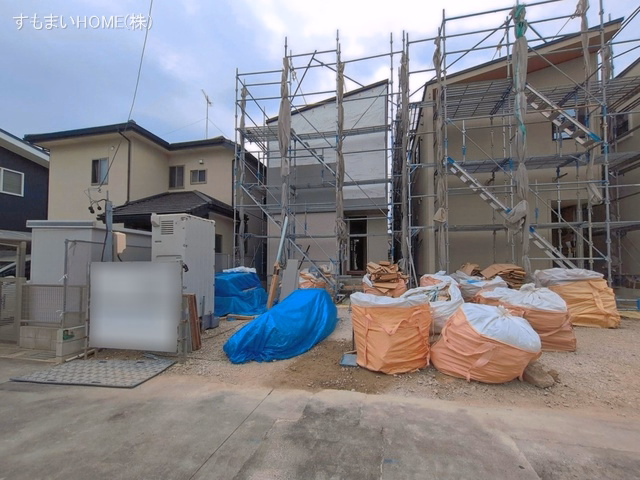 愛知県安城市安城町道上の新築戸建てシート写真 2026年7月12日撮影