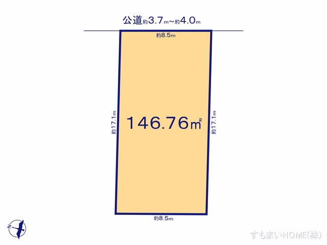 豊田市小川町2丁目(土地)02 区画図