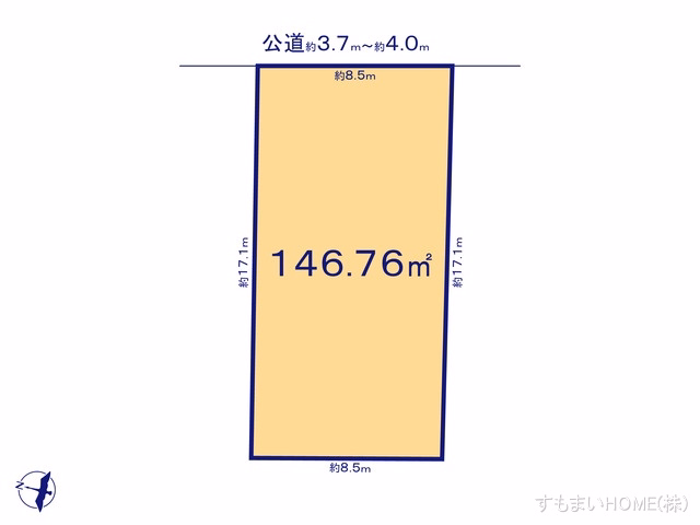 豊田市小川町2丁目(土地)03 区画図