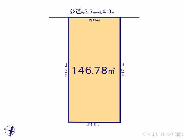 豊田市小川町2丁目(土地)04 区画図