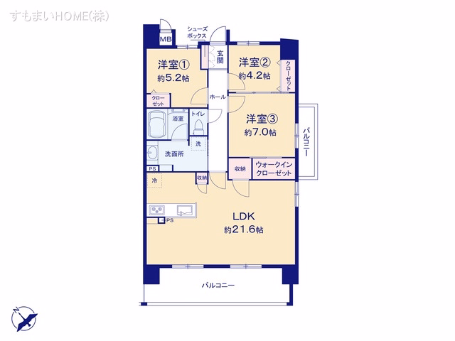 リコット豊田大林 間取図