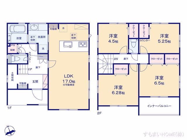 豊田市高上1丁目（戸建）02 間取図