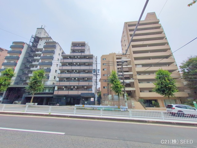 愛知県名古屋市瑞穂区山下通５丁目のマンション『ライオンズマンション瑞穂公園』外観写真 2025年7月1日撮影