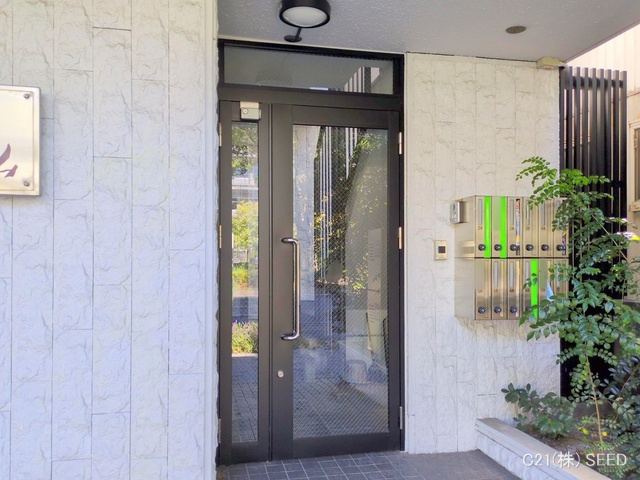 愛知県名古屋市千種区星が丘元町のマンション『シャンブル東山』エントランス写真 2025年10月8日撮影