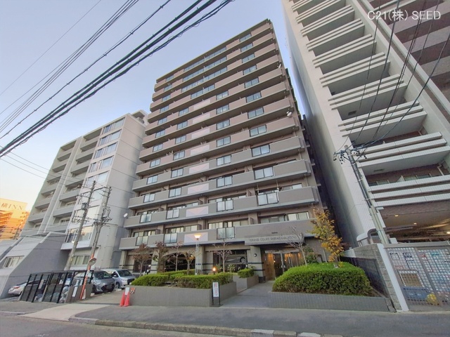 愛知県名古屋市中区栄１丁目のマンション『グラン・コート白川公園』外観写真 2026年1月8日撮影