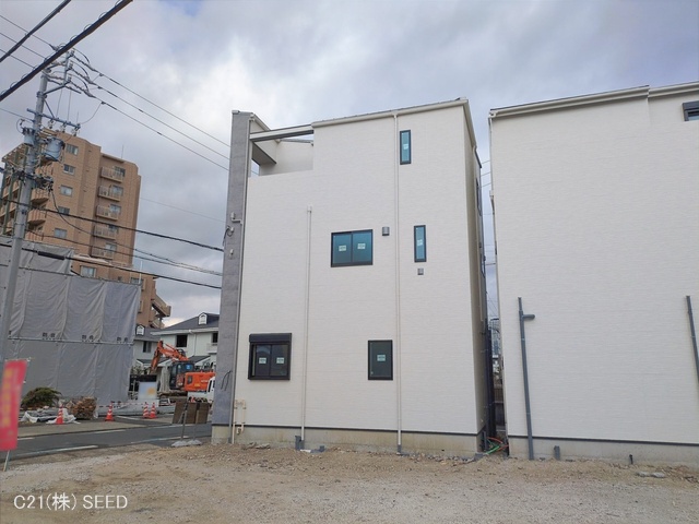 愛知県名古屋市昭和区折戸町３丁目の新築戸建て外構写真 2026年1月22日撮影