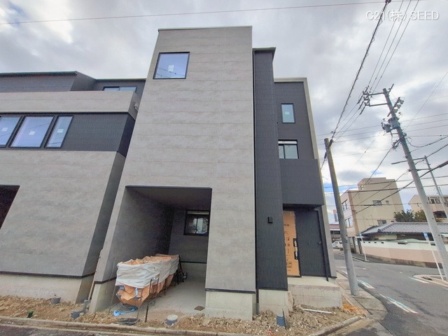 愛知県名古屋市昭和区折戸町３丁目の新築戸建て外構写真 2026年1月22日撮影