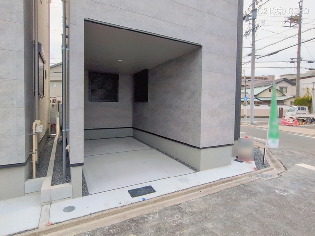 愛知県名古屋市昭和区折戸町３丁目の新築戸建て完成写真 2026年2月9日撮影