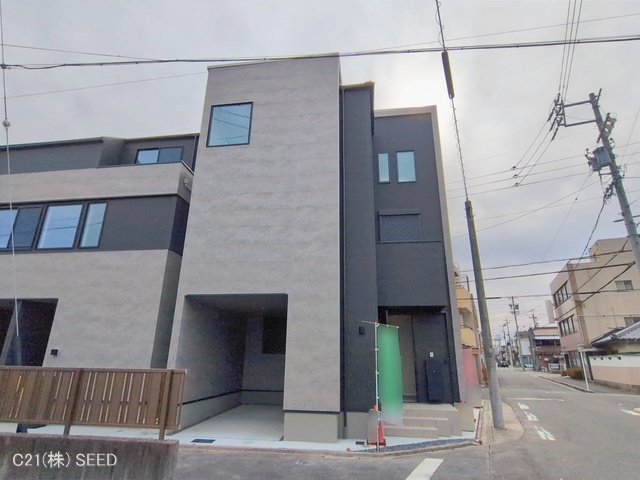 愛知県名古屋市昭和区折戸町３丁目の新築戸建て完成写真 2026年2月9日撮影