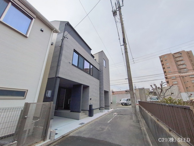 愛知県名古屋市昭和区折戸町３丁目の新築戸建て完成写真 2026年2月9日撮影