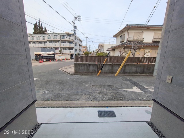 愛知県名古屋市昭和区折戸町３丁目の新築戸建て完成写真 2026年2月9日撮影