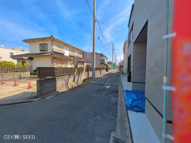 愛知県名古屋市昭和区折戸町３丁目の新築戸建て完成写真 2026年3月23日撮影