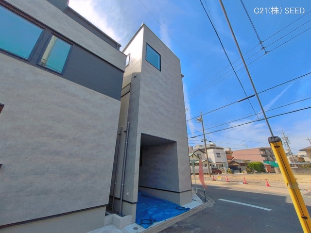 愛知県名古屋市昭和区折戸町３丁目の新築戸建て完成写真 2026年3月23日撮影