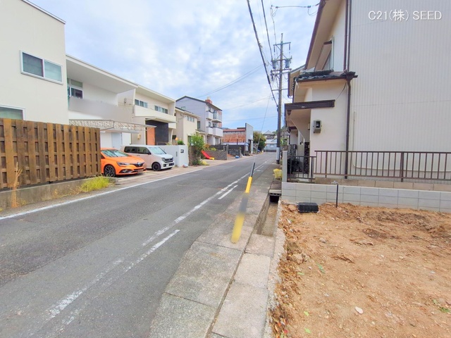 愛知県名古屋市天白区植田西２丁目の新築戸建て更地・土地写真 2025年11月10日撮影