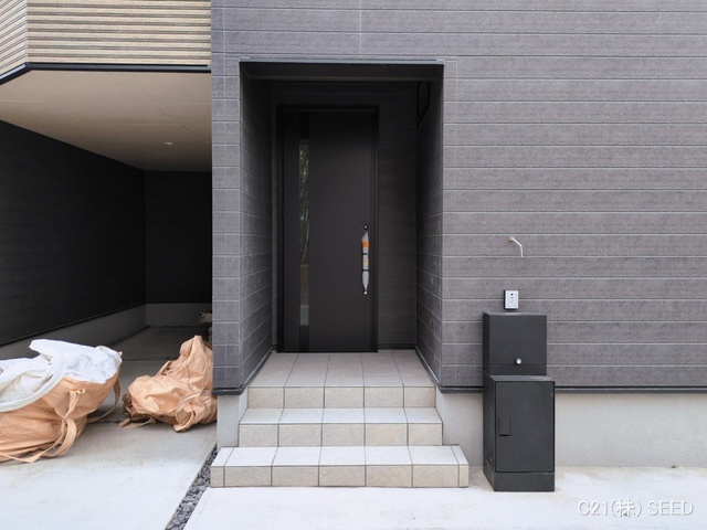 愛知県名古屋市天白区植田西２丁目の新築戸建て完成写真 2026年3月1日撮影