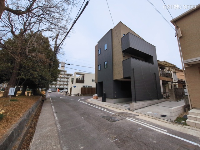 愛知県名古屋市天白区植田西２丁目の新築戸建て完成写真 2026年3月1日撮影