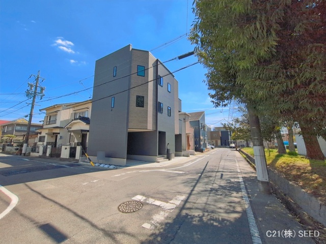 愛知県名古屋市天白区植田西２丁目の新築戸建て完成写真 2026年3月26日撮影