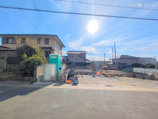 愛知県名古屋市天白区梅が丘３丁目の新築戸建て基礎写真 2025年12月9日撮影