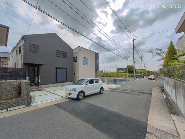 愛知県名古屋市天白区梅が丘３丁目の新築戸建て完成写真 2026年4月13日撮影