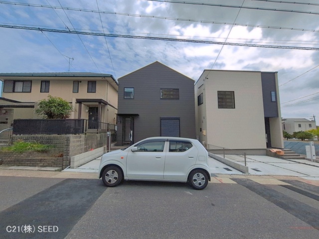 愛知県名古屋市天白区梅が丘３丁目の新築戸建て完成写真 2026年4月13日撮影