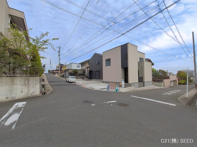 愛知県名古屋市天白区梅が丘３丁目の新築戸建て完成写真 2026年4月13日撮影