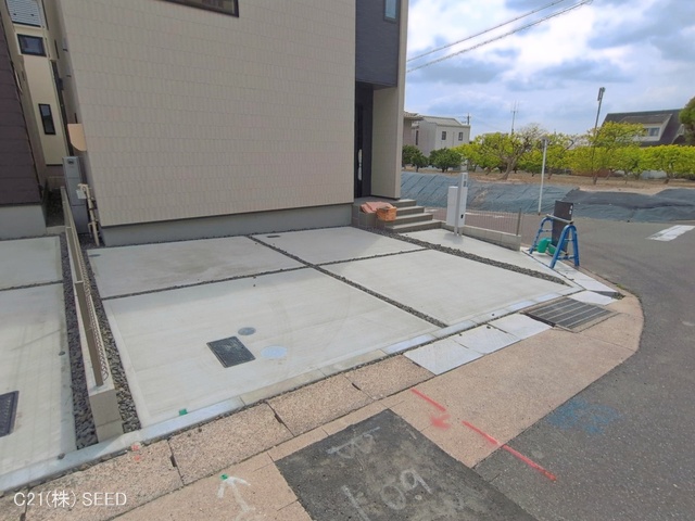 愛知県名古屋市天白区梅が丘３丁目の新築戸建て完成写真 2026年4月13日撮影