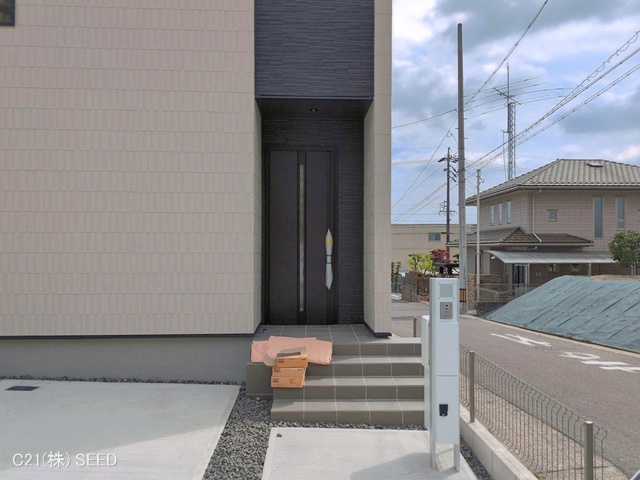 愛知県名古屋市天白区梅が丘３丁目の新築戸建て完成写真 2026年4月13日撮影