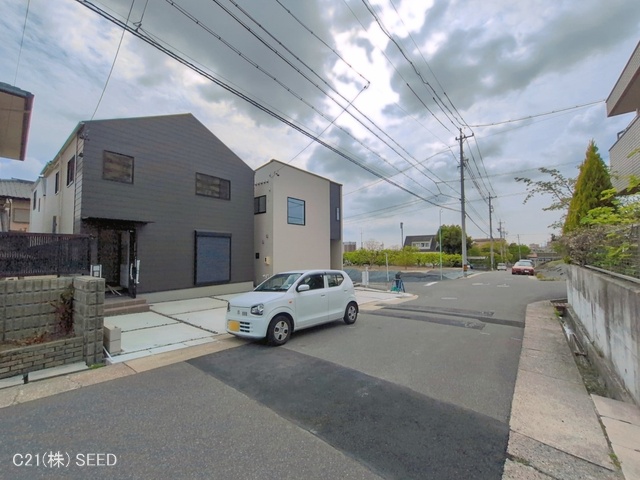 愛知県名古屋市天白区梅が丘３丁目の新築戸建て完成写真 2026年4月13日撮影