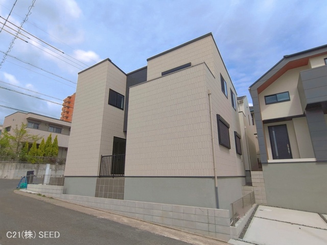 愛知県名古屋市天白区梅が丘３丁目の新築戸建て完成写真 2026年4月13日撮影