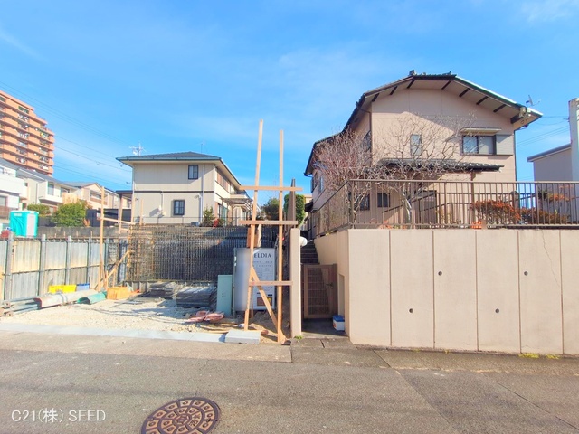 愛知県名古屋市天白区梅が丘３丁目の新築戸建て基礎写真 2025年12月9日撮影