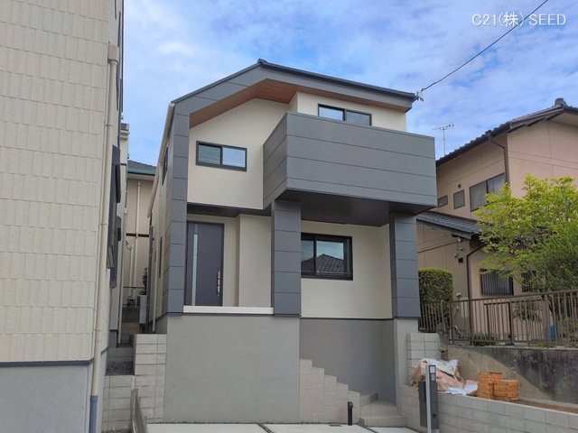 愛知県名古屋市天白区梅が丘３丁目の新築戸建て完成写真 2026年4月13日撮影