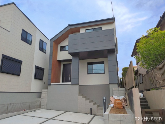 愛知県名古屋市天白区梅が丘３丁目の新築戸建て完成写真 2026年4月13日撮影