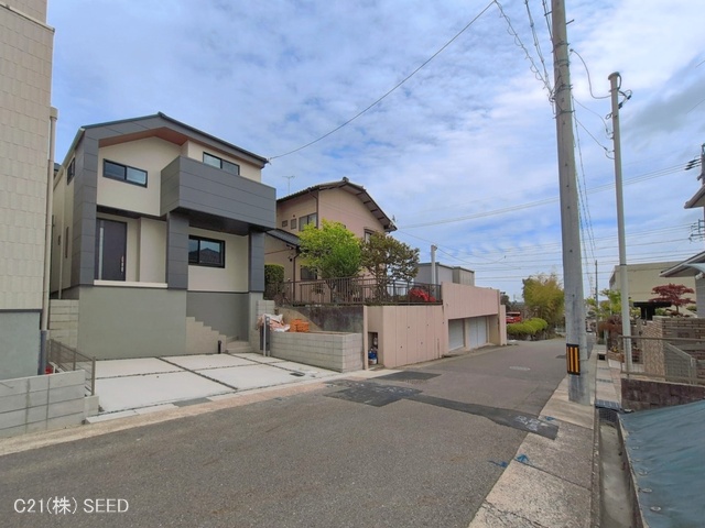 愛知県名古屋市天白区梅が丘３丁目の新築戸建て完成写真 2026年4月13日撮影