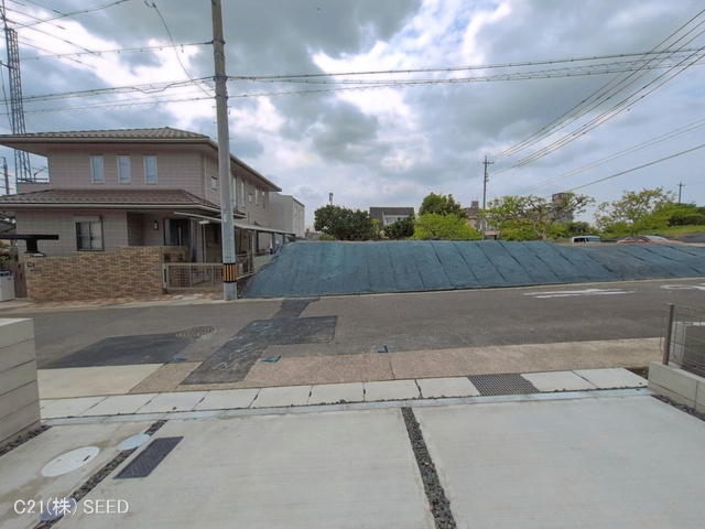 愛知県名古屋市天白区梅が丘３丁目の新築戸建て完成写真 2026年4月13日撮影