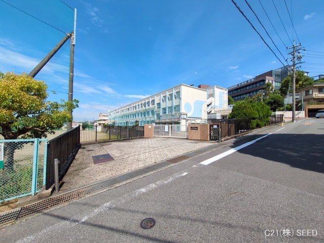 名古屋市立久方中学校　距離1390m